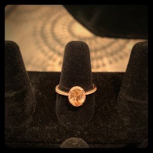 Rose Gold Morganite Ring 💍💍💍